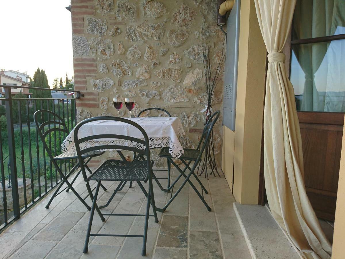 Casa Panorama Apartment Casole d'Elsa Bagian luar foto